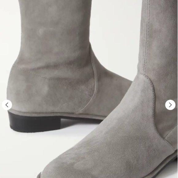 Stuart Weitzman Lowland Over the Knee boot in Gray - Picture 3 of 3
